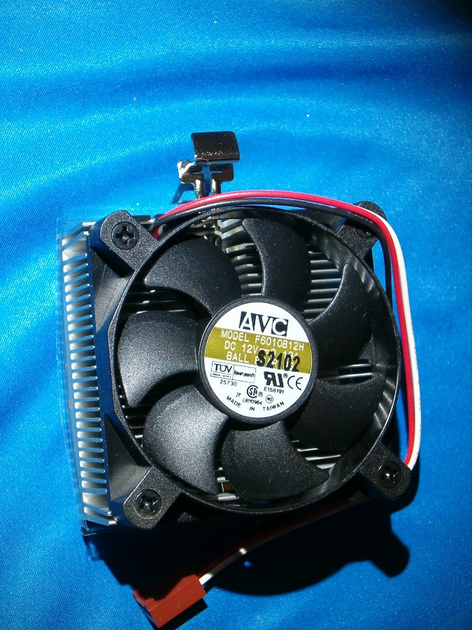 AVC 12V Socket 7 Socket 370 CPU ball bearing  fan