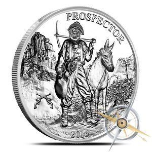 Provident Prospector 1 oz Silver Round Colt .45 Privy