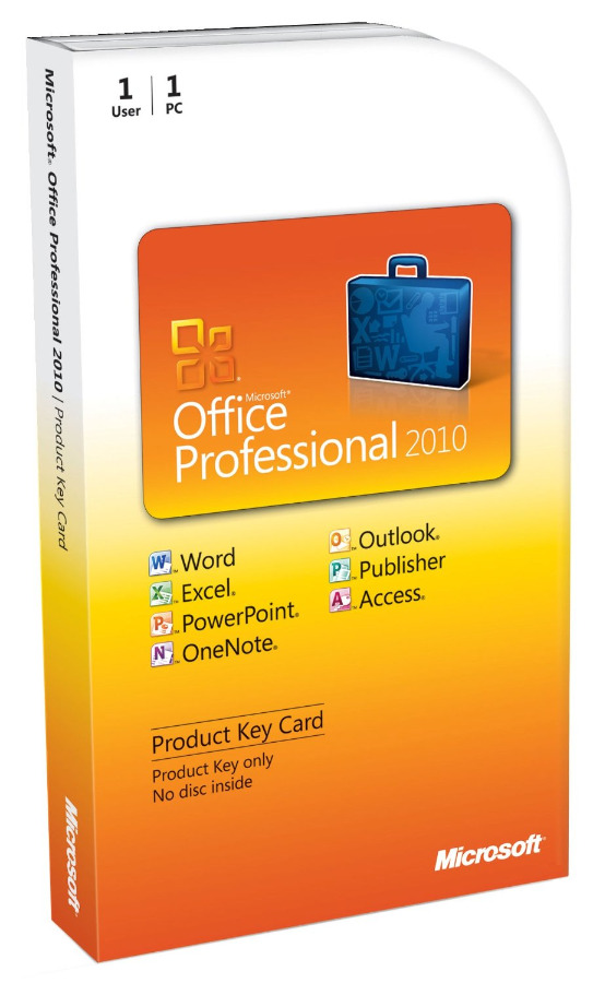 Office - Office 2010 Professional (not Pro Plus)