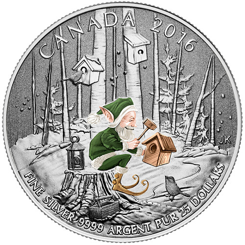 $25 Fine Silver Coin – Woodland Elf (2016)