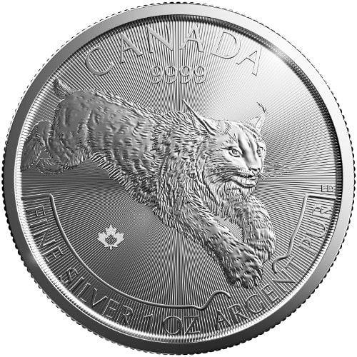 2017 1 oz Canadian Silver Lynx | Predator Series