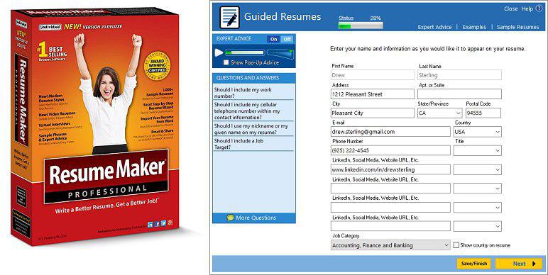 ResumeMaker Pro  v20 & WinWay Resume  v14 Activated