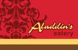 TWO (2) x $20 Aladdin\\\\'s Eatery eGift Cards
