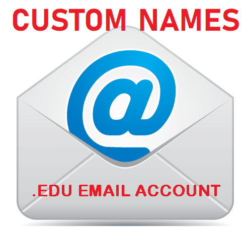 Customized Student Emails - Custom Name School EDU Mail