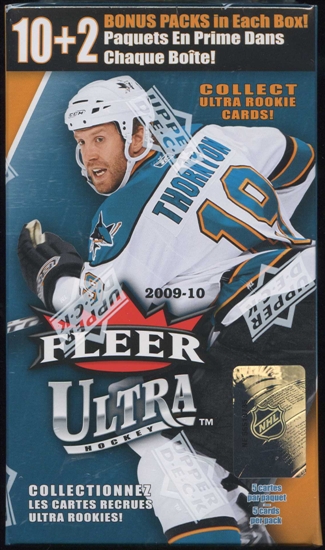 2009-10 Fleer Ultra Hockey Blaster Box