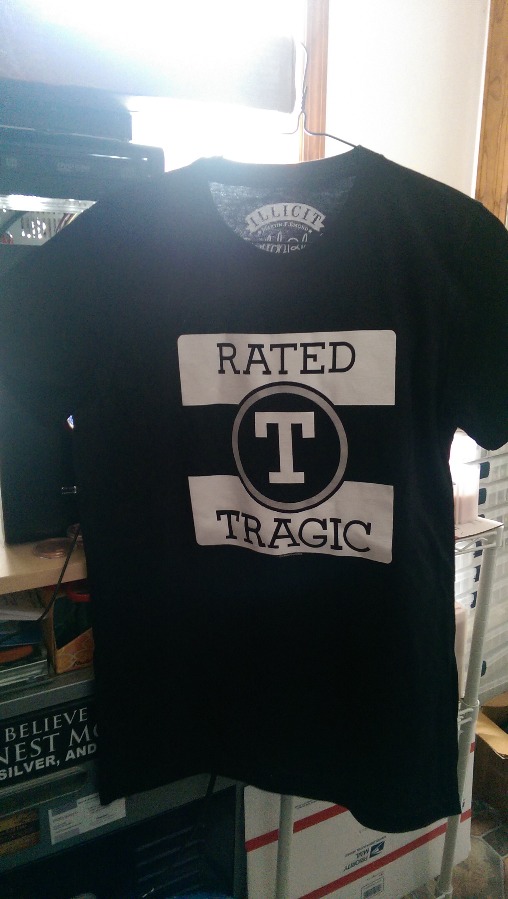 Rated T Tragic T Shirt Size XLarge
