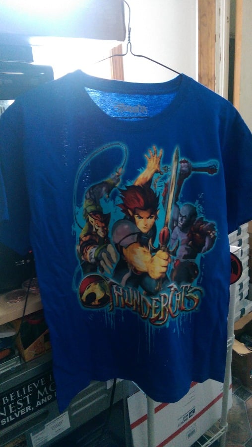 Thundercats T Shirt Blue Size Large