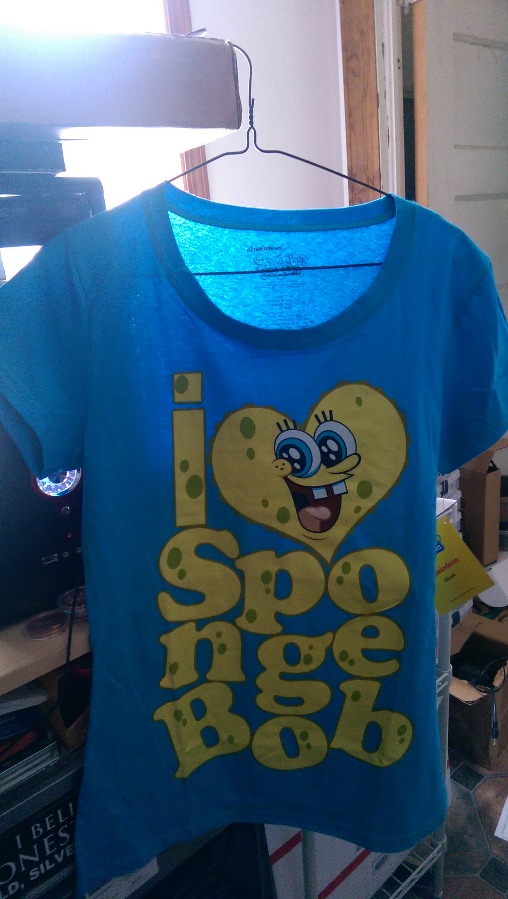 I love SpongeBob T Shirt Size Large