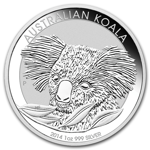 2014 1 oz Silver Australian Koala
