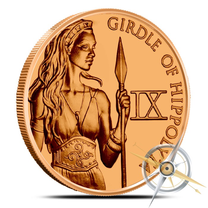 Girdle of Hippolyta 1 oz Copper | The 12 Labors of Herc