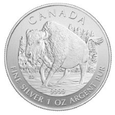 2013 1 oz Silver Canadian Wildlife Series – Wood B...