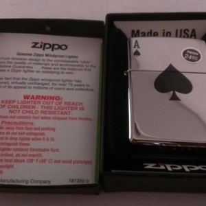 Zippo Lucky Ace Lighter