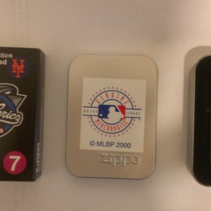 Zippo MLB World Subway Series NYY v NYM #518/2500 Engra