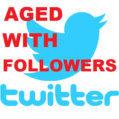 Aged Twitter Accounts Verified HQ PVA + 100 Followers