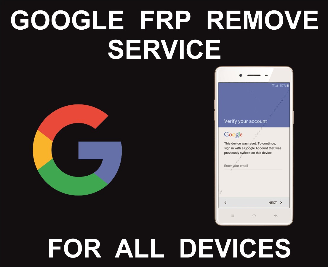 Google Account FRP Unlock Service, LG Q51, W10, K41, K5