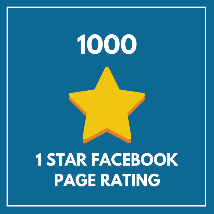 1000 1 Star Facebook Page Rating