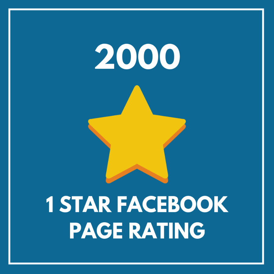2000 1 Star Facebook Page Rating