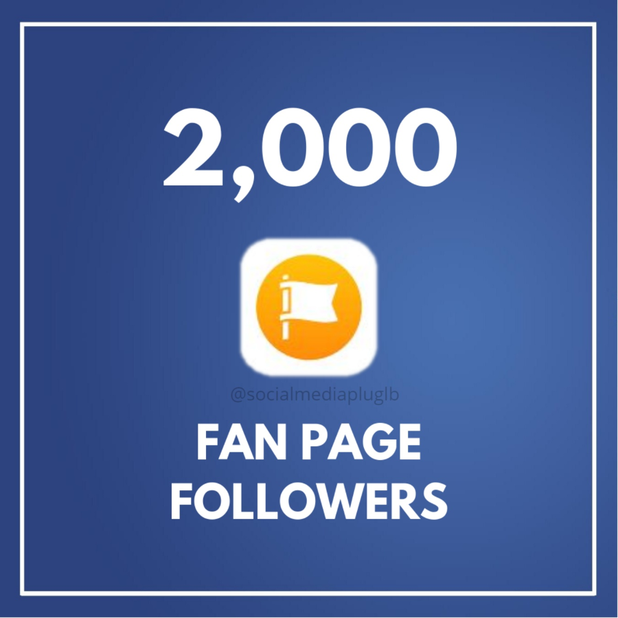 2000 Facebook Fan Page Followers (HQ)