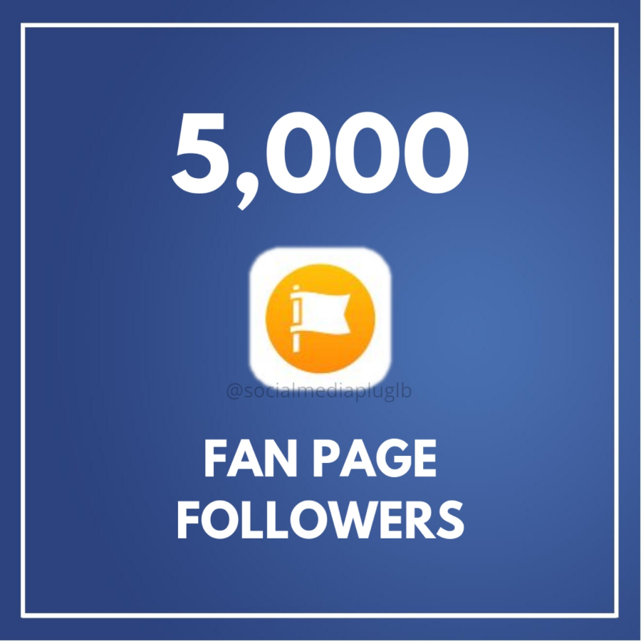 5000 Facebook Fan Page Followers (HQ)