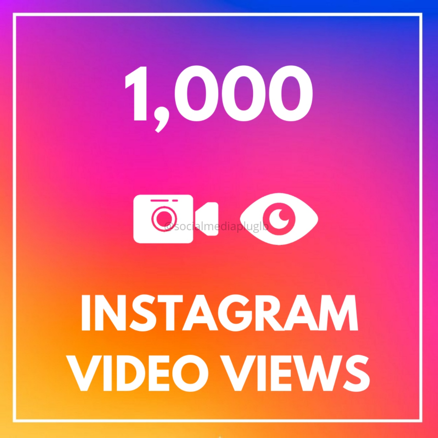 1000 Instagram Video Views (HQ)