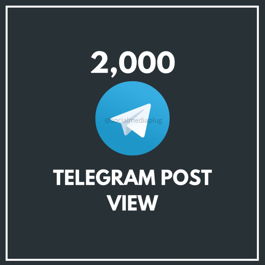 2000 Telegram Post Views