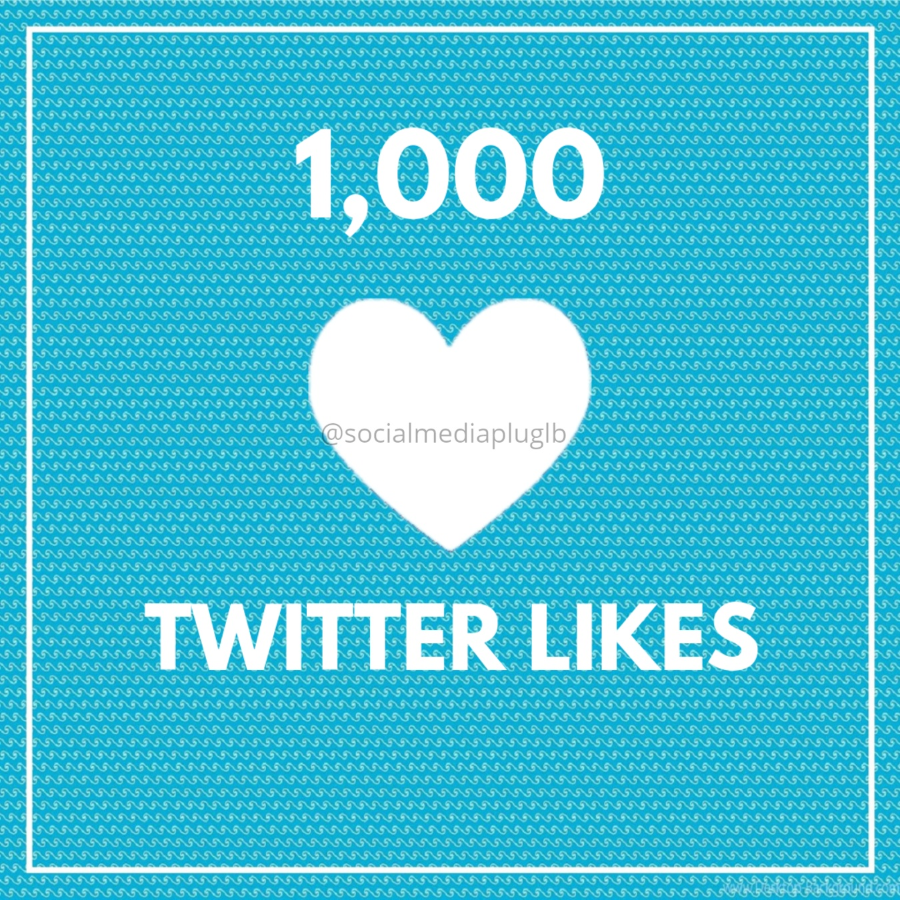 1000 Twitter Likes (HQ)