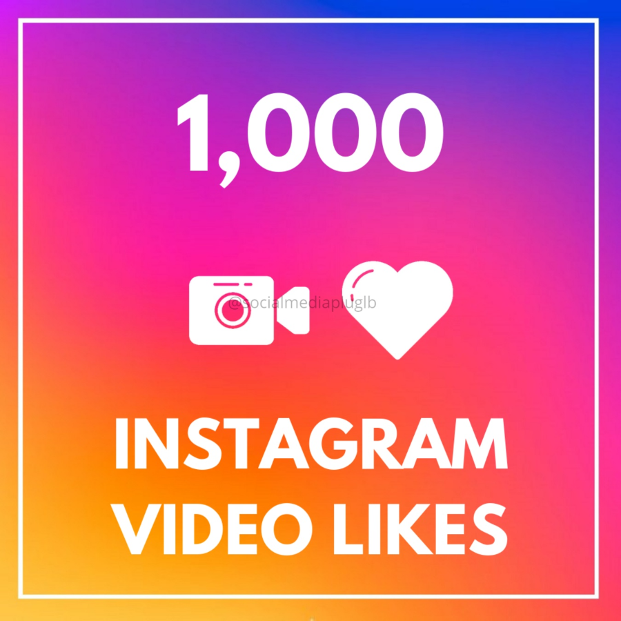 1000 Instagram Video Likes (HQ)