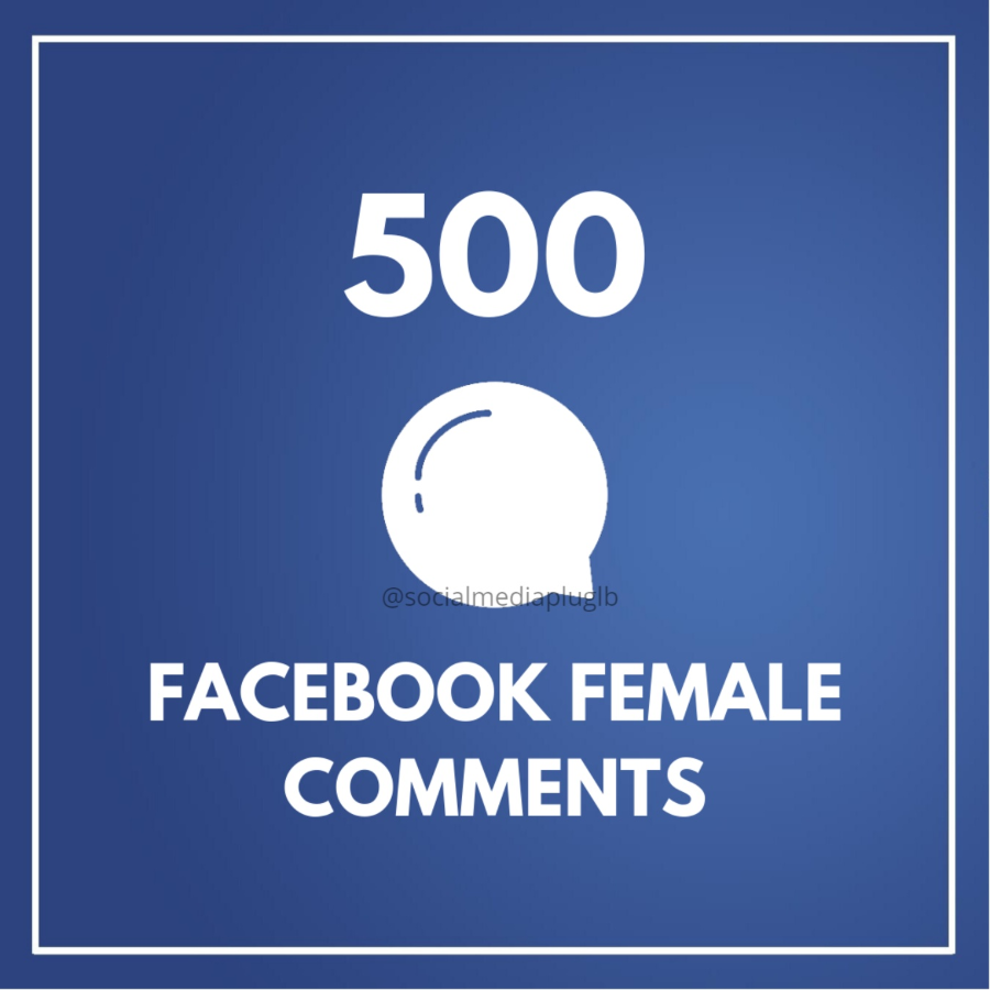 500 Facebook Female Comments (Real)