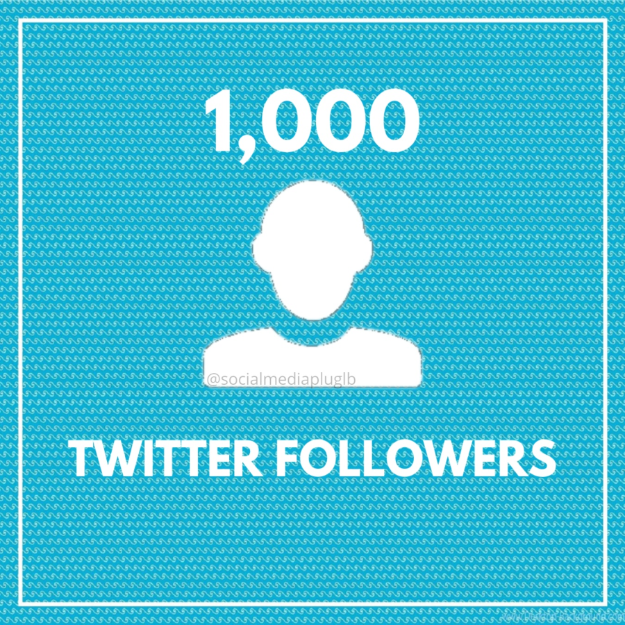 1000 Twitter Followers (HQ)