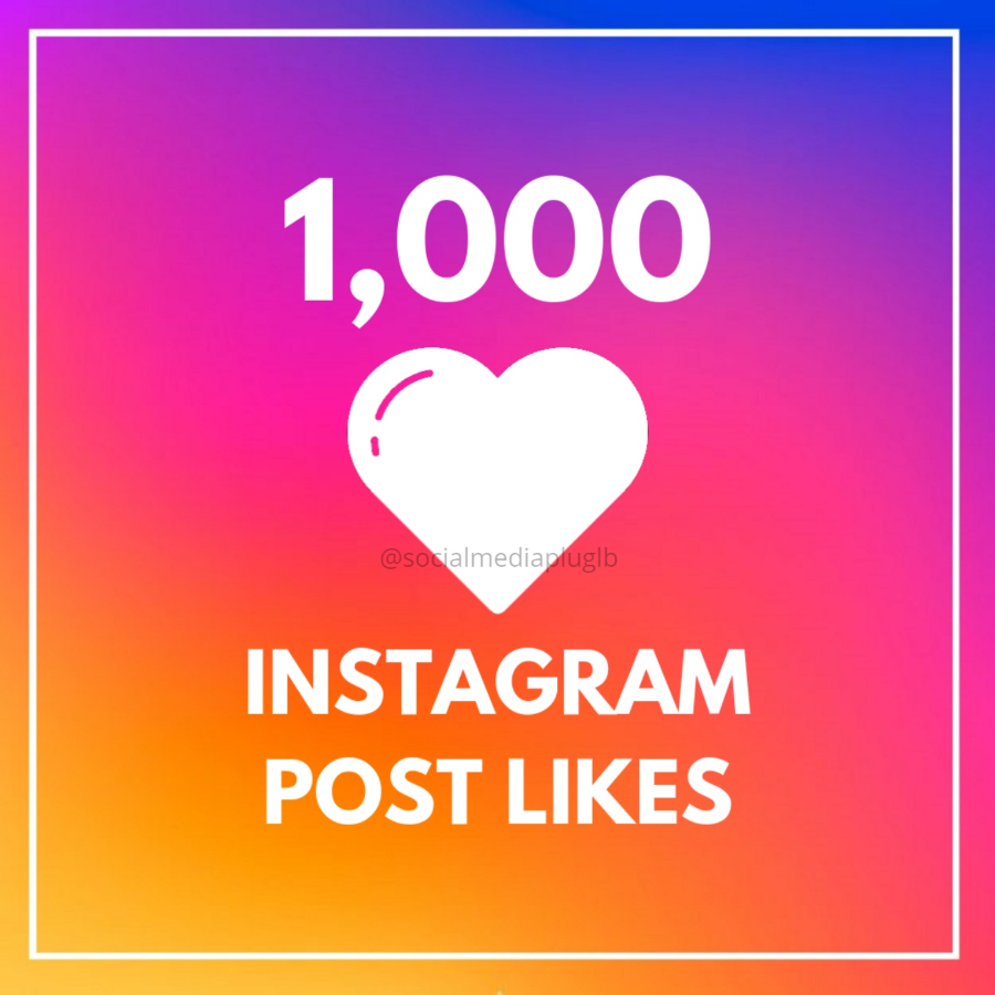 1000 Instagram Post Likes (HQ)