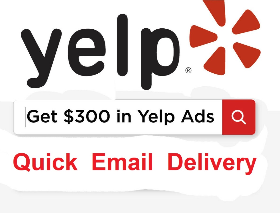 Yelp Ads $300 Credit Coupon Code For Advertising