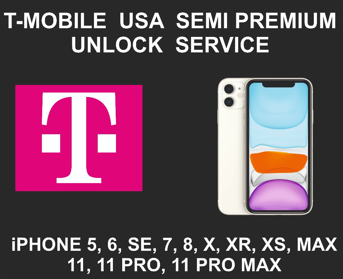 T-Mobile USA Network Unlock Service, iPhone All Models
