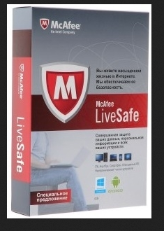 McAfee LiveSafe 1 USER 1 Year Region Free