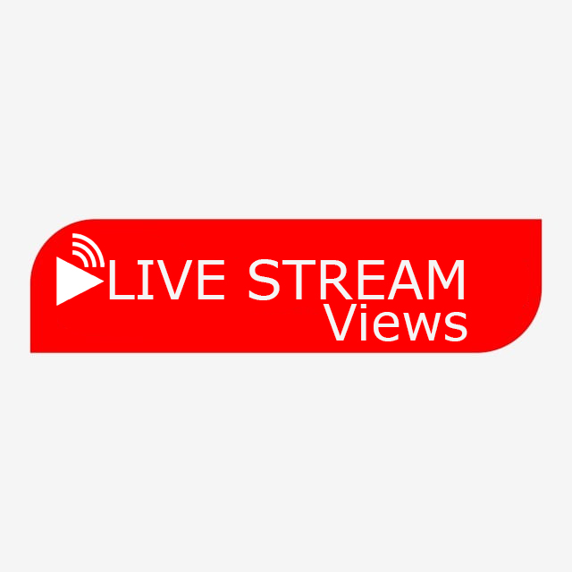 Youtube Real Live Stream Views ( Per 1k )