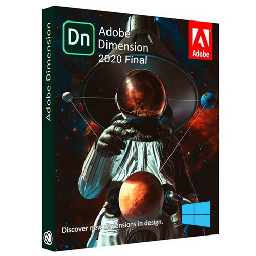 Adobe Dimension 2020 - Lifetime License For Windows