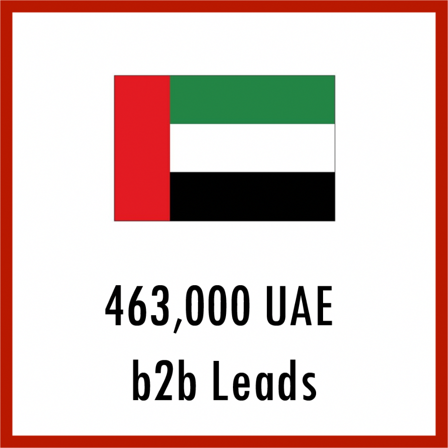 463,000 UAE b2b leads