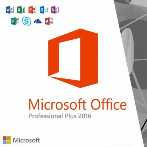 Microsoft Office Professional Plus 2016 32/64 Bit 1 PC