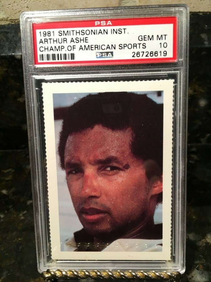 1981 Smithsonian Champions Sport Arthur Ashe PSA 10