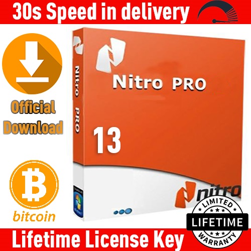 Nitro Pro 13 PDF KEY ✔️ Viewer, Creator, Editor ...