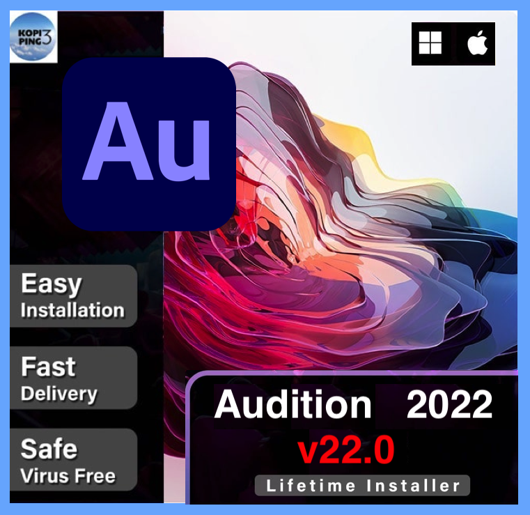 Adobe Audition 2022 v22.6 Full-macOS/M1/M2/Win10/11