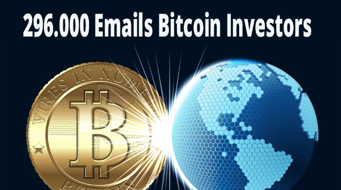 Provide you 300,000 emails list of bitcoin investors