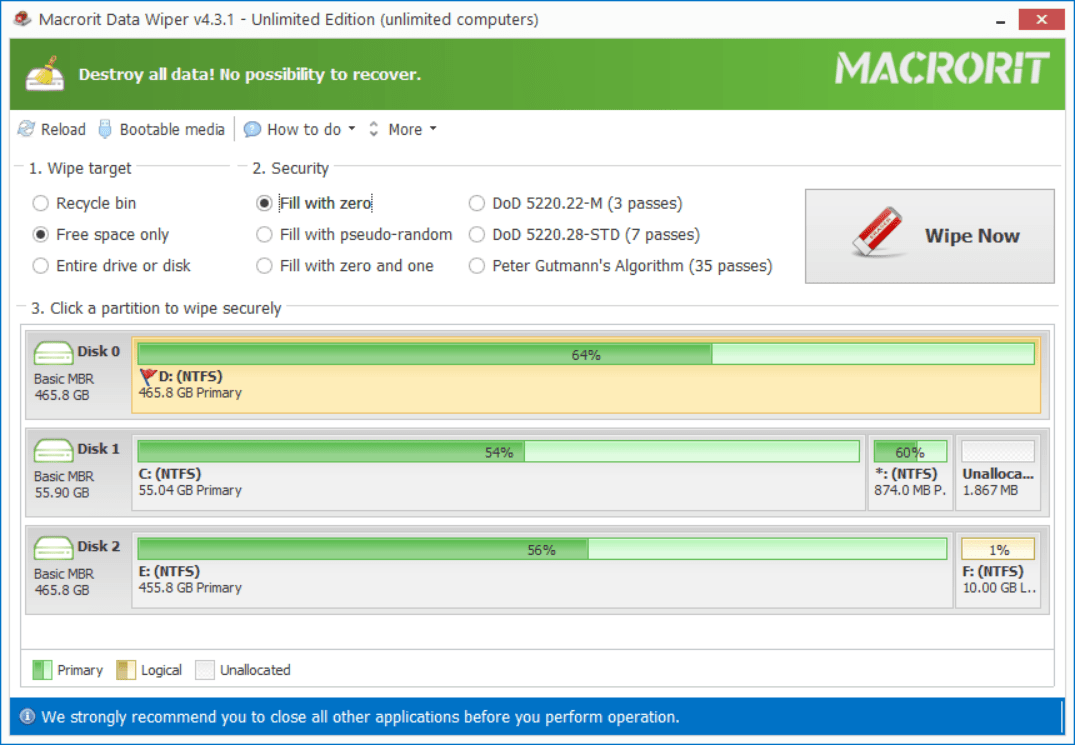 Macrorit Data Wiper Unlimited LifeTime License