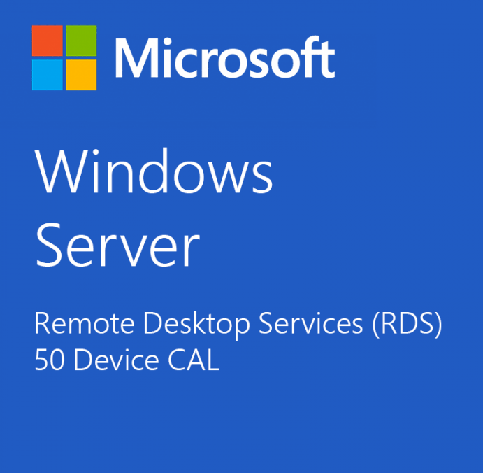 Windows Server 2019 RDS 50 Device CALs License Key