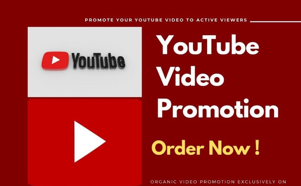 HIGH QUALITY YOUTUBE VIDEO PROMOTION 1k + 50 FREE THUMB