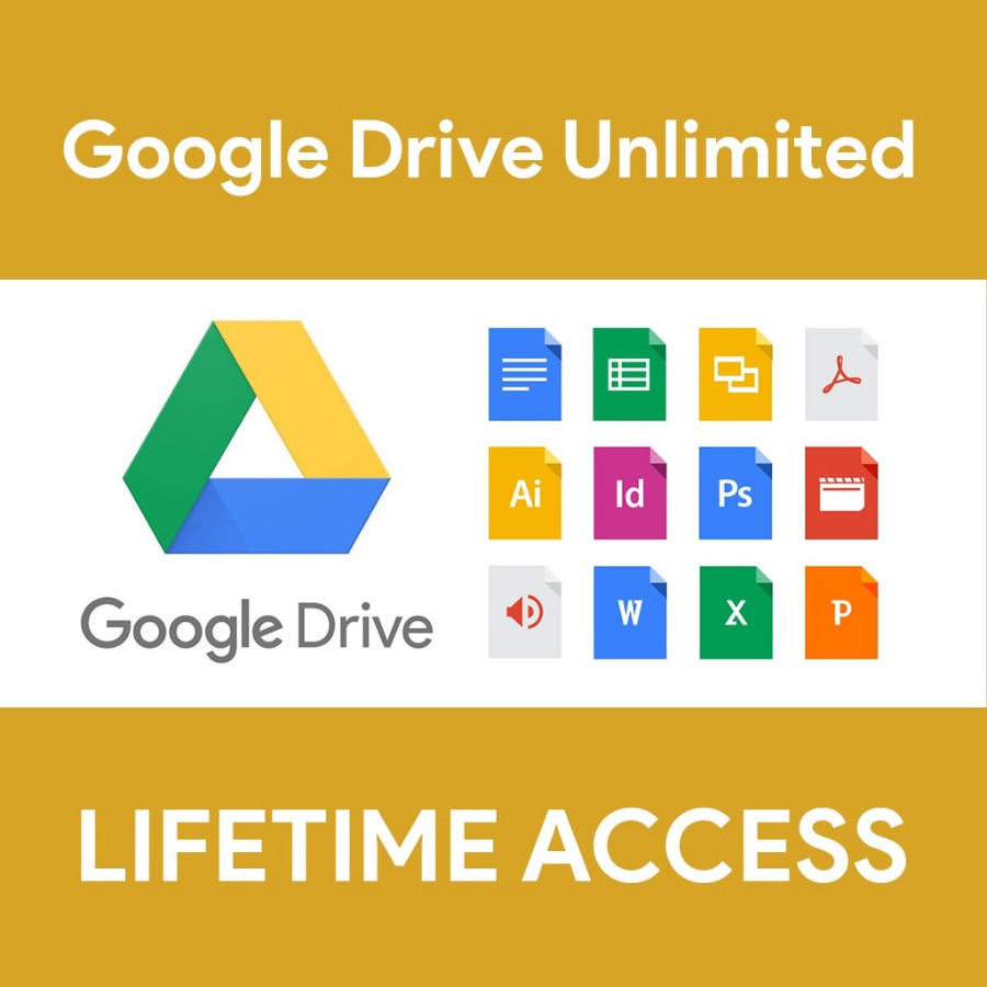 Google Drive Storage Unlimited ★[Lifetime Account]★