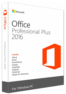 Office 2016 Professional Plus Online Activation 1 PC