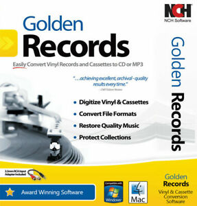NCH Golden Records Vinyl and Cassette to CD Key