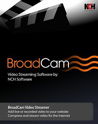 NCH BroadCam Video Streaming LifeTime Key