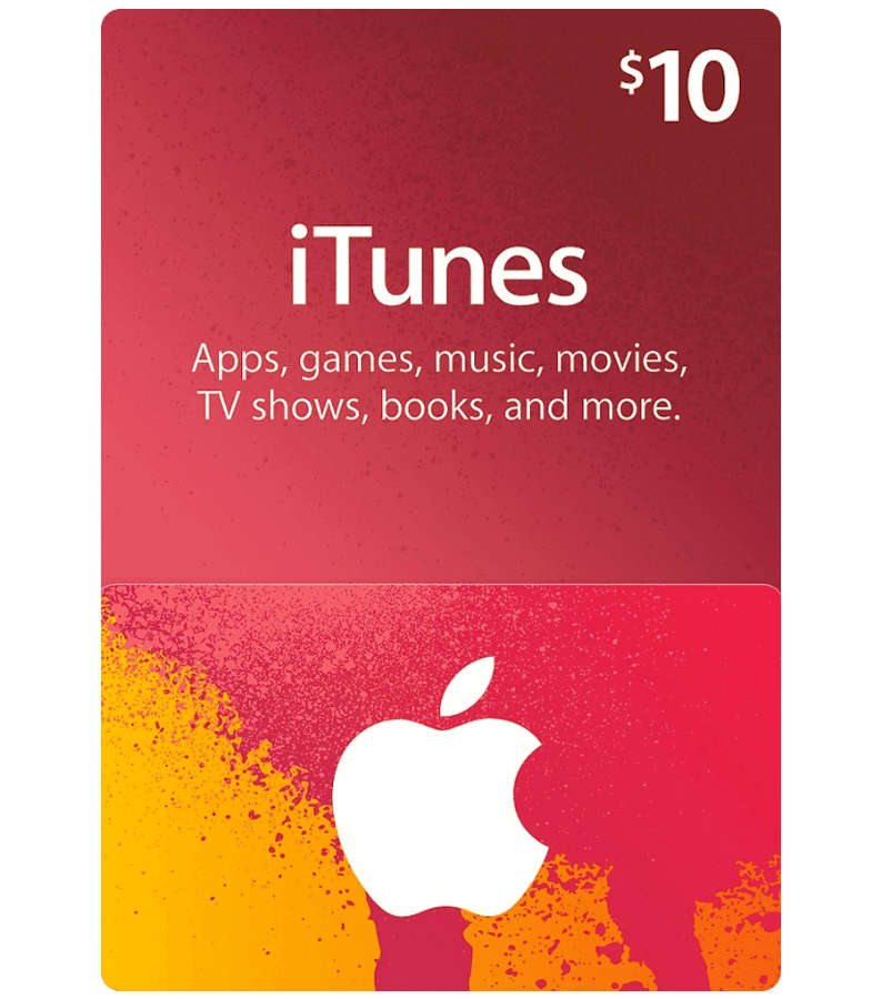 iTunes Gift Card $ 10 USA