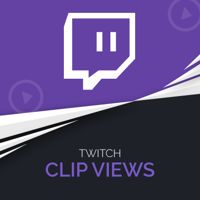 Twitch Clip Views + 30 Days Refill ( Per 1k )